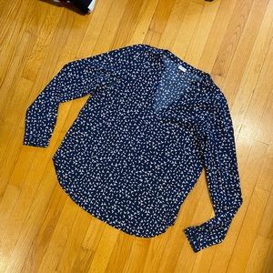 Paper airplane blouse